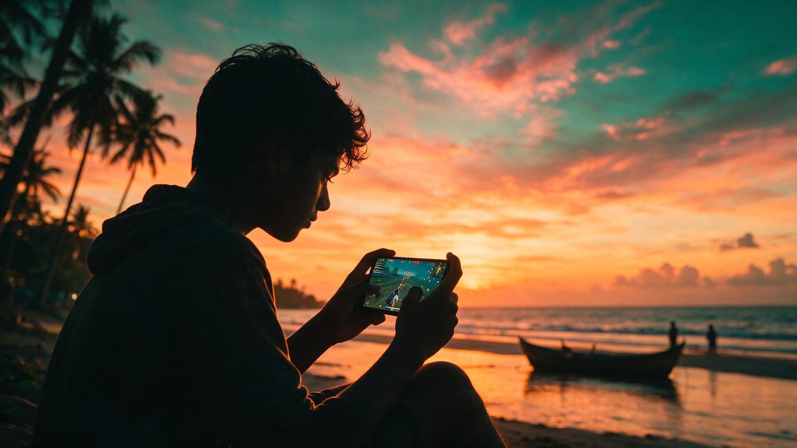 Mobile gamer silhouette representing Mrz Thoppi biography article
